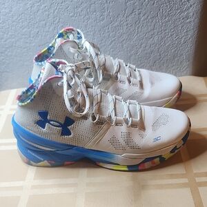 UNISEX Under Armour Steph Curry Retro "Splash Party" Basketball Sneakers 2023